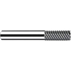 Fraisa - 3/8, 7/8" LOC, 3/8" Shank Diam, 2-1/2" OAL, 7 Flute Solid Carbide Square End Mill - Exact Tooling
