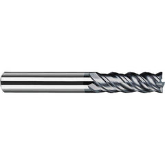 Fraisa - 1/2, 1-1/2" LOC, 1/2" Shank Diam, 3-3/4" OAL, 4 Flute Solid Carbide Square End Mill - Exact Tooling
