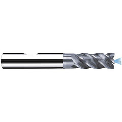 Fraisa - 12mm Diam 4 Flute Solid Carbide 0.2mm Corner Radius End Mill - Exact Tooling
