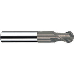 Fraisa - 1/2" Diam, 1/2" LOC, 2 Flute Solid Carbide Ball End Mill - Exact Tooling