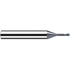 Fraisa - 0.2mm, 6mm LOC, 57mm OAL, 2 Flute Solid Carbide Square End Mill - Exact Tooling