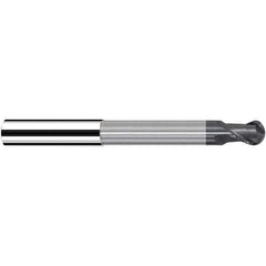 Fraisa - 8mm Diam, 9mm LOC, 2 Flute Solid Carbide Ball End Mill - Exact Tooling