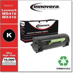 innovera - Office Machine Supplies & Accessories; For Use With: Lexmark? MS410D, MS410DN, MS415DN, MS510DN, MS610DE, MS610DN, MS610DTE, MS610DTN, MX310DN, MX410DE, MX510DE, MX510DTE, MX511DE, MX511DHE, MX511DTE, MX610DE, MX611DE, MX611DFE, MX611DHE, MX61 - Exact Tooling