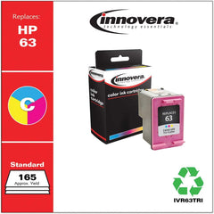 innovera - Remanufactured F6U61AN (63) Ink, 165 Page-Yield, Tri-Color - Exact Tooling