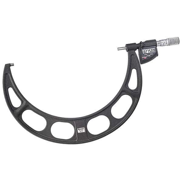 Starrett - Electronic Outside Micrometers Type: Standard Minimum Measurement (Decimal Inch): 1 - Exact Tooling