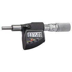 Starrett - Electronic Micrometer Heads Minimum Measurement (Inch): 1 Minimum Measurement (mm): 25 - Exact Tooling
