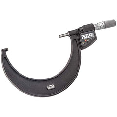 Starrett - Electronic Outside Micrometers Type: Standard Minimum Measurement (Decimal Inch): 6 - Exact Tooling