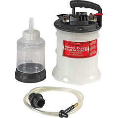 JohnDow - Oil Drain Containers Type: Brake Fluid Exchanger Container Size: 0.5 Gal - Exact Tooling