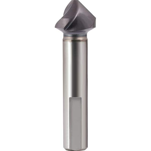 Guhring - Countersinks Head Diameter (Inch): 0.5 Number of Flutes: 3 - Exact Tooling