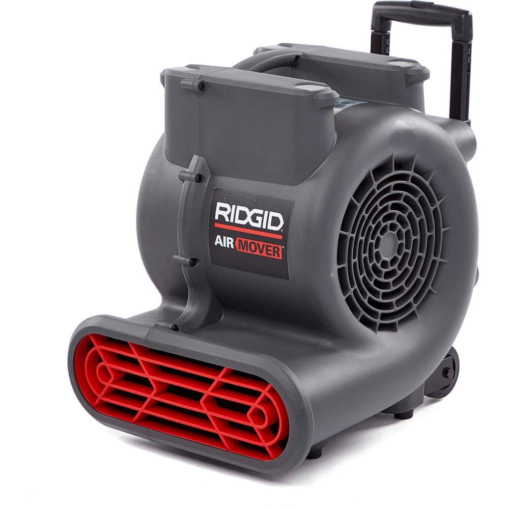 Ridgid - Carpet & Floor Dryers Type: Air Mover Air Flow (CFM): 1625 - Exact Tooling