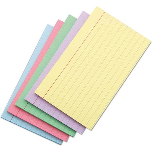 UNIVERSAL - Rolodexes & Cards Rolodex Type: Index Cards Size: 5 x 8 - Exact Tooling