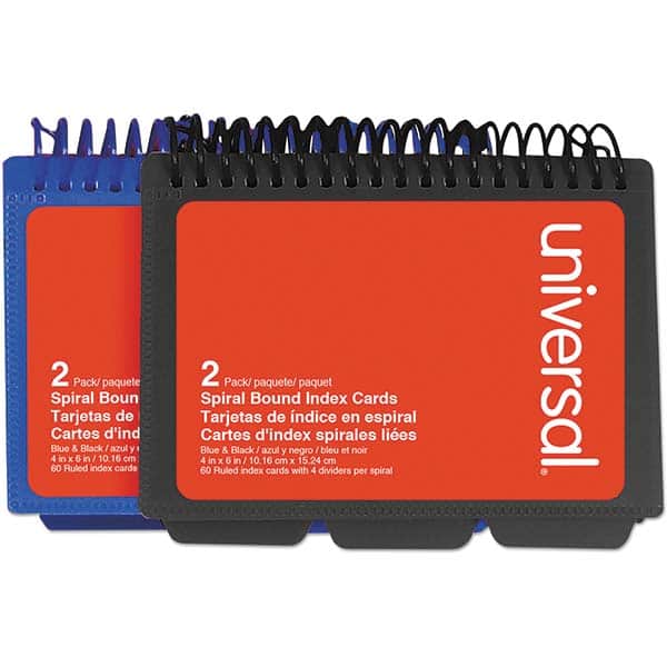 UNIVERSAL - Rolodexes & Cards Rolodex Type: Index Cards Size: 4 x 6 - Exact Tooling