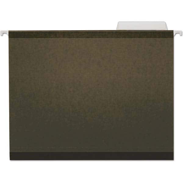 UNIVERSAL - File Folders, Expansion Folders & Hanging Files Folder/File Type: Hanging File Folder Color: Green - Exact Tooling