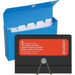 UNIVERSAL - Rolodexes & Cards Rolodex Type: Index Cards Size: 3 x 5 - Exact Tooling