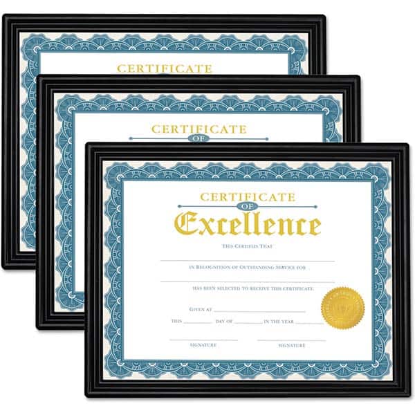 UNIVERSAL - Document Protectors Type: Document Frame Width (Inch): 12 - Exact Tooling