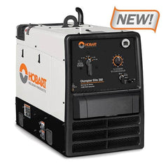 Hobart Welding Products - Portable Welder/Generators Amperage Rating: 260 Duty Cycle: 100% - Exact Tooling