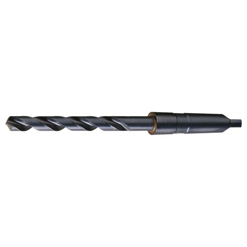 1 RHS / RHC HSS 118 Degree Radial Point Taper Shank Taper Length Drill - Steam Oxide - Exact Tooling