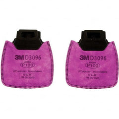 3M - Half & Full Facepiece Cartridges & Filters Type: Filter NIOSH Filter Rating: P100 - Exact Tooling