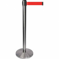 Tensator - Barrier Posts Type: Tensabarrier Post Post Color/Finish: Satin Chrome - Exact Tooling
