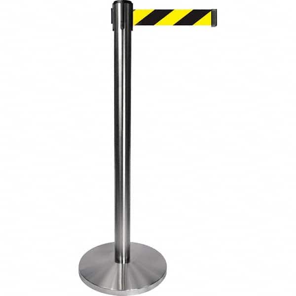 Tensator - Barrier Posts Type: Tensabarrier Post Post Color/Finish: Satin Chrome - Exact Tooling