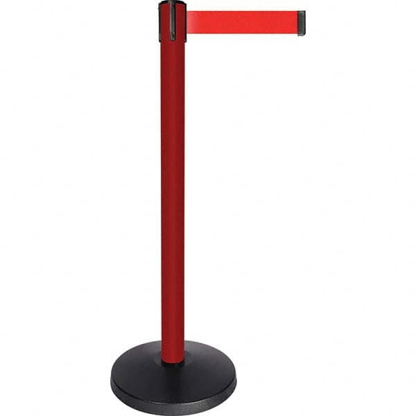 Tensator - Barrier Posts Type: Tensabarrier Post Post Color/Finish: Red - Exact Tooling