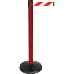 Tensator - Barrier Posts Type: Tensabarrier Post Post Color/Finish: Red - Exact Tooling