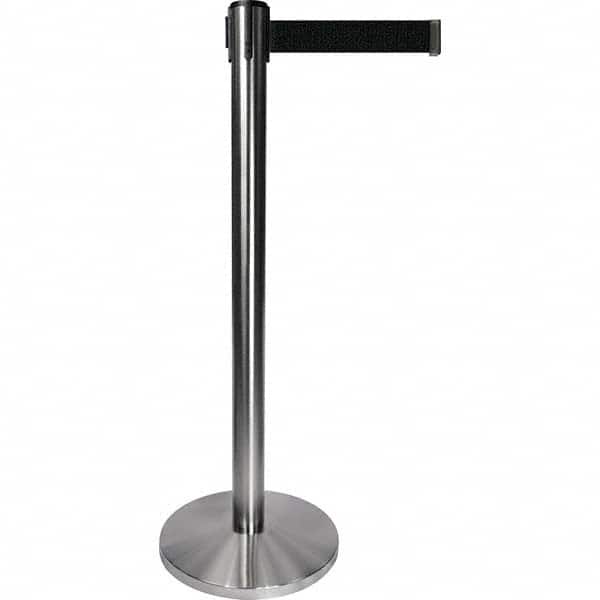 Tensator - Barrier Posts Type: Tensabarrier Post Post Color/Finish: Satin Chrome - Exact Tooling