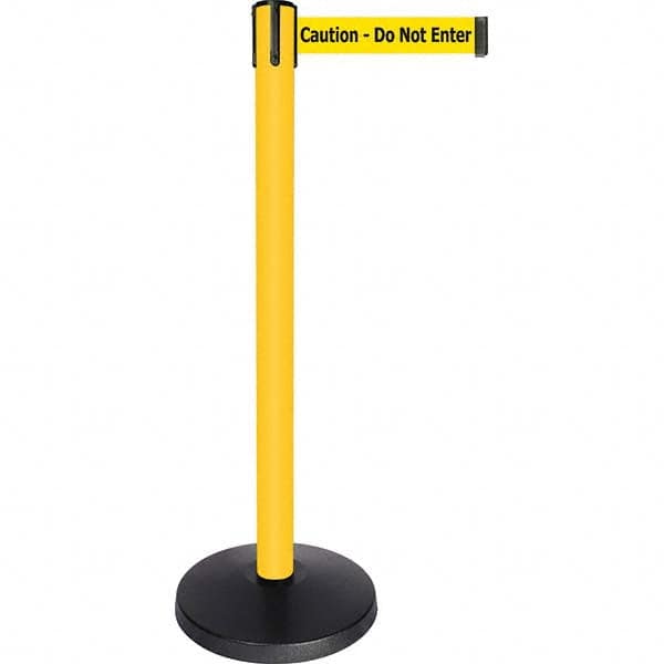 Tensator - Barrier Posts Type: Tensabarrier Post Post Color/Finish: Yellow - Exact Tooling