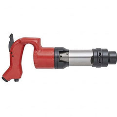 Chicago Pneumatic - 2,100 BPM, 2" Long Stroke, Air Chipping Hammer - Exact Tooling
