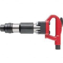 Chicago Pneumatic - 2,150 BPM, 1-1/8" Long Stroke, Air Chipping Hammer - Exact Tooling