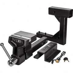 Wilton - 6" Jaw Width x 5-3/4" Jaw Opening, 5" Throat Depth, Bench & Pipe Combination Vise - Exact Tooling