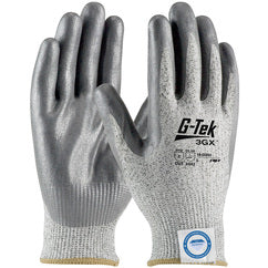 19-D350/M Coated Gloves - G-Tek 3GX Dyneema Diamond - S&P 13G Shell - Gray Nitrile Foam Grip - A2 - Exact Tooling