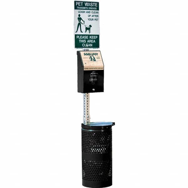 DOGIPOT - Pet Waste Stations Mount Type: Pole Mount Overall Height Range (Feet): 4' - 8' - Exact Tooling