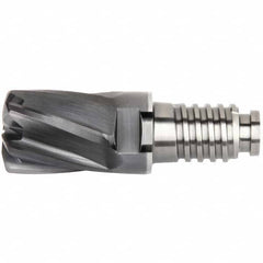 Kennametal - Corner Radius & Corner Chamfer End Mill Heads Mill Diameter (Inch): 1/2 Mill Diameter (Decimal Inch): 0.5000 - Exact Tooling
