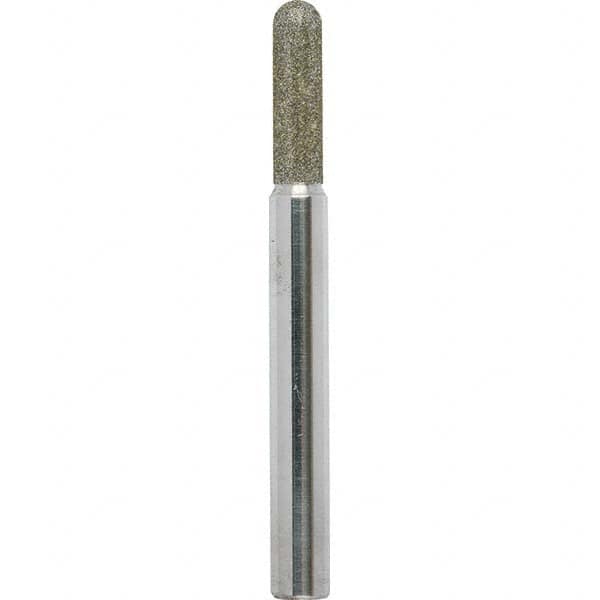 Strauss - Grinding Pins Abrasive Head Diameter (Decimal Inch): 0.375 Abrasive Head Diameter (Inch): 3/8 - Exact Tooling