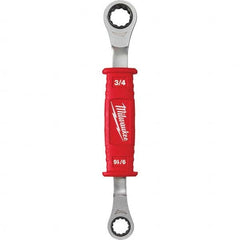 Milwaukee Tool - Combination Wrenches Type: Combination Wrench Tool Type: Ratcheting; Reversible Ratcheting - Exact Tooling