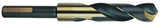 1-1/2" HSS - 1/2" Reduced Shank Drill - 118° Standard Point - Exact Tooling