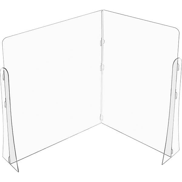USA Sealing - 36" x 36" Partition & Panel System-Social Distancing Barrier - Exact Tooling