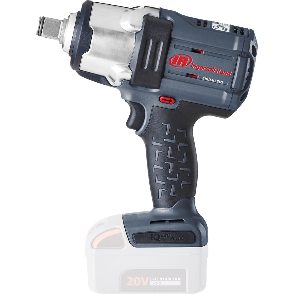 Ingersoll-Rand - Cordless Impact Wrenches & Ratchets; Voltage: 20.00 ; Drive Size (Inch): 0.75 ; Battery Chemistry: Lithium-Ion ; Handle Type: Pistol Grip ; Speed (RPM): 1900 ; Blows Per Minute: 2450 - Exact Tooling