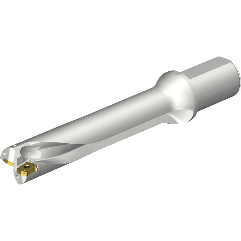 Sandvik Coromant - Indexable Insert Drills; Drill Style: DS20 ; Drill Diameter (mm): 44.00 ; Maximum Drill Depth (mm): 221.28 ; Shank Type: Straight ; Shank Diameter (mm): 50.0000 ; Cutting Direction: Right Hand - Exact Tooling