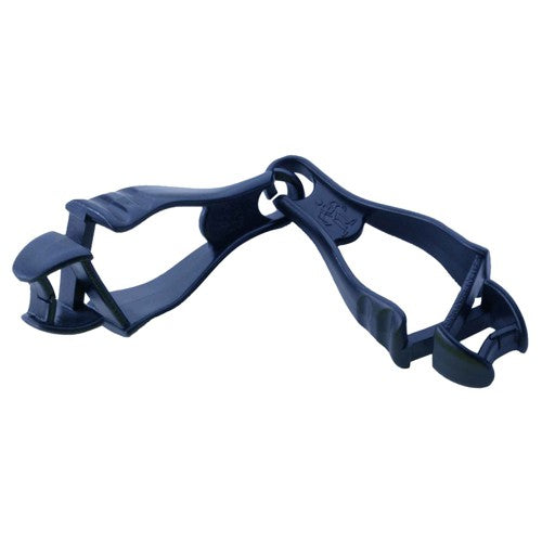 3400Md Deep Blue Metal Detectable Grabber - Dual Clip Mount - Exact Tooling