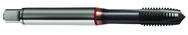 M4x0.70 6H 3-Flute Cobalt Red Ring Spiral Point Plug Tap-TiCN - Exact Tooling