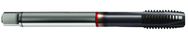 M20x2.5 6H 4-Flute Cobalt Red Ring Spiral Point Plug Tap-TiCN - Exact Tooling