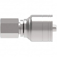 Eaton - Hydraulic Hose Fittings & Couplings Type: Female Swivel DIN 24 Seat Heavy Hose Diameter: 1 (Inch) - Exact Tooling