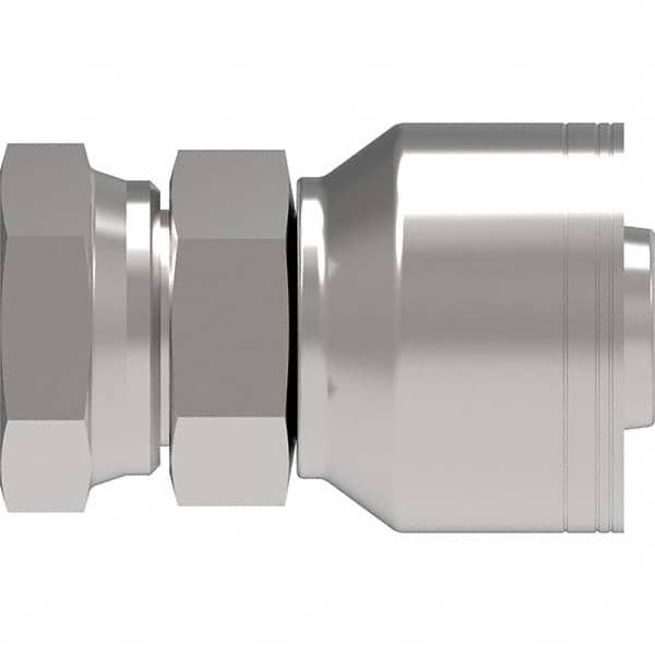 Eaton - Hydraulic Hose Fittings & Couplings Type: Female Straight Pipe Swivel Hose Diameter: 1-1/4 (Inch) - Exact Tooling