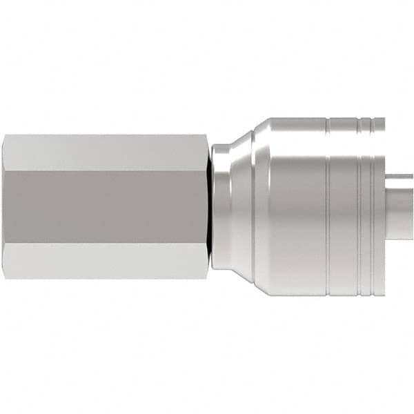 Eaton - Hydraulic Hose Fittings & Couplings Type: Female Pipe Rigid Hose Diameter: 1/2 (Inch) - Exact Tooling