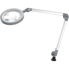 Waldmann Lighting - Machine Lights Machine Light Style: Articulating Arm Mounting Type: Clamp Mount - Exact Tooling
