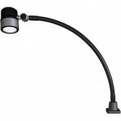 Waldmann Lighting - Machine Lights Machine Light Style: Spot with Gooseneck Mounting Type: Attachable Base - Exact Tooling