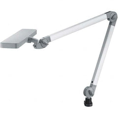 Waldmann Lighting - Machine Lights Machine Light Style: Articulating Arm Mounting Type: Clamp Mount - Exact Tooling