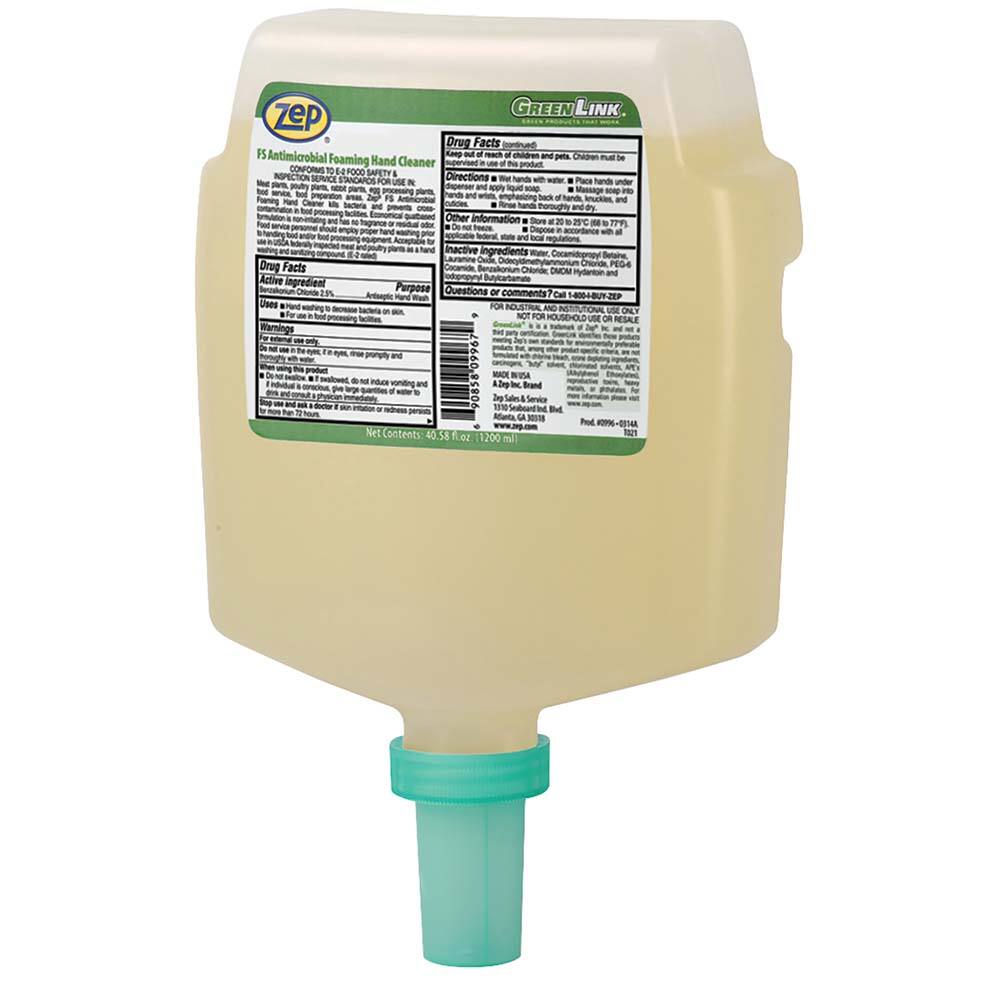 ZEP - 1,200 mL Dispenser Refill Hand Cleaner - Exact Tooling